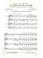 Moulin de Papier No.2 Berceuse du Petit Sapin 
