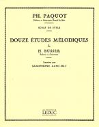 12 Etudes Melodiques 