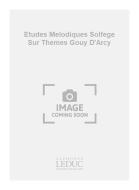 Etudes Melodiques Solfege Sur 