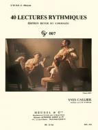 40 Lectures Rythmiques 