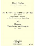 380 Basses et Chants Donnés Vol. 10a 