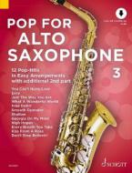 Pop for Alto Saxophone 3 