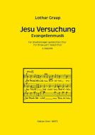 Jesu Versuchung für dreistimmigen gemischten Chor a cappella (1959/2018) 