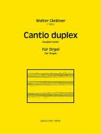 Cantio duplex 