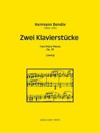 Zwei Klavierstücke op. 25 