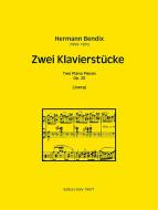 Zwei Klavierstücke op. 20 