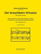 Der brauchbare Virtuoso 4 für Traversflöte und Basso continuo 