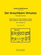 Der brauchbare Virtuoso 1 für Violine und Basso continuo 