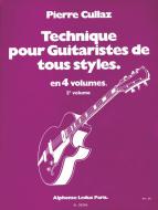 Technique pour Guitaristes de Tous Styles Vol.3 
