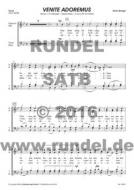 Venite Adoremus - 10 Chorpartituren 