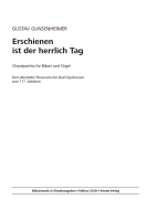 Erschienen ist der herrlich Tag 