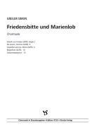 Friedensbitte und Marienlob 
