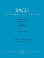 6 Suiten BWV 1007-1012 - Synoptischer Faksimileband Standard