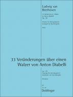 33 Veränderungen über einen Walzer von Diabelli op. 120 