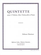 Quintette pour 2 Violons, Alto, Violoncelle et Piano 
