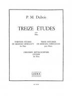 13 Etudes de moyenne difficulté 