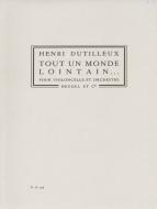 Tout Un Monde Lointain 