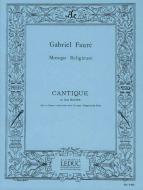 Cantique de Jean Racine op. 11 