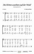 Die Hirten wachten auf der Weid 