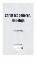 Christ ist geboren, Halleluja 
