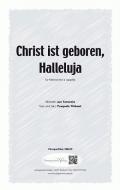 Christ ist geboren, Halleluja 