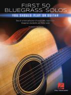 First 50 Bluegrass Solos You Should Play on Guitar 