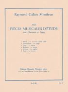 6 Pieces musicales d'étude 