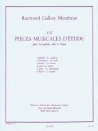 6 Pieces musicales d'étude 