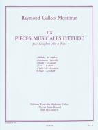 6 Pieces musicales d'étude 