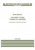 To Every Thing There Is A Season 