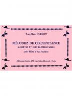 Melodies De Circonstance (36 Breves Etudes) Flute A Bec Soprano 