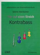 4 auf einen Streich - Arbeitsblätter  Kontrabass 