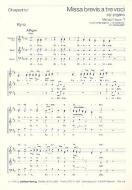 Missa brevis a 3 voci 