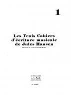 3 Cahiers D Ecriture Musicale No. 1 