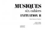 Musiques Initiation Vol. B 
