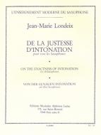 De la justesse d'intonation 