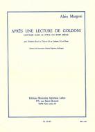 Apres Une Lecture De Goldoni 