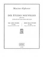10 Etudes Nouvelles 