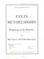 Festgesang An Die Künstler 