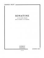 Sonatine Sur les Touches Blanches 