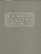 Quatuor à Cordes K421 Re Min 
