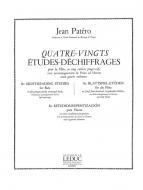 Jean Patero: 80 Etudes de Dechiffrages Vol. 3 