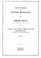 Cours Complet de Dictees Musicales Vol. 2 