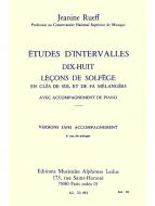Etudes D Intervalles 