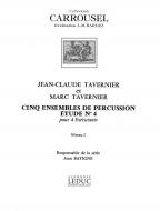 5 Ensembles de Percussion: Etude No.4 
