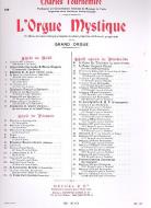 Orgue Mystique No. 17 