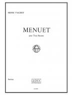 Menuet 3 Bassons 