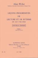 Lecons Progressiveslecture et Rythme Vol. 1 