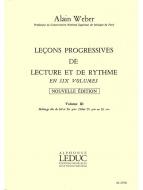 Lecons Progressives De Lecture Et Rythme Vol. 3 