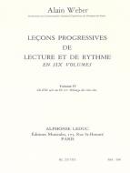 Lecons Progressives De Lecture Et Rythme Vol. 4 